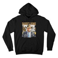 Trump Cowboy Western DaddyS Home Maga Take America Back Hoodie