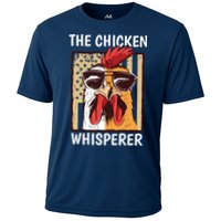 The Chicken Whisperer Farmer Chicken Cooling Performance Crew T-Shirt