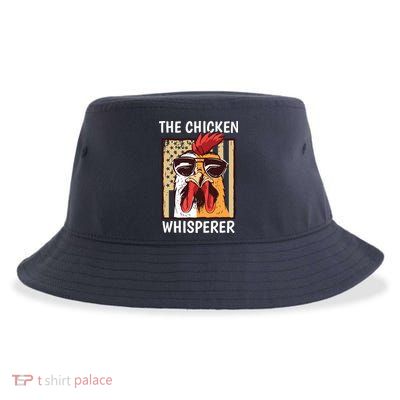 The Chicken Whisperer Farmer Chicken Sustainable Bucket Hat