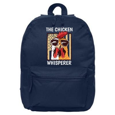 The Chicken Whisperer Farmer Chicken 16 in Basic Backpack