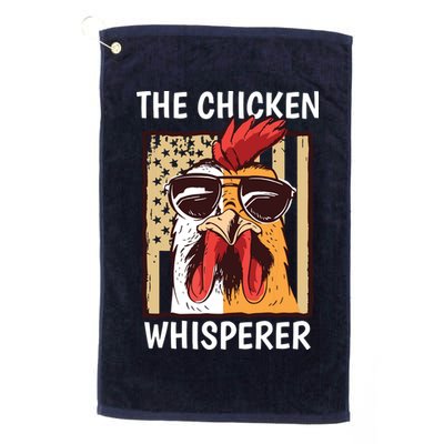 The Chicken Whisperer Farmer Chicken Golf Towel