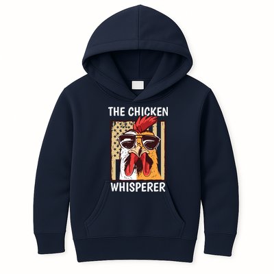 The Chicken Whisperer Farmer Chicken Kids Hoodie