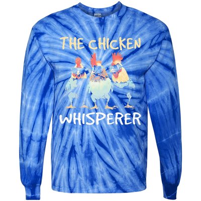 The Chicken Whisperer Tie-Dye Long Sleeve Shirt