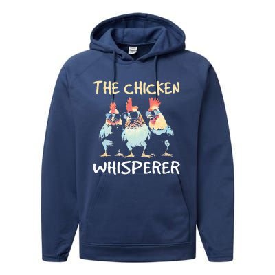 The Chicken Whisperer Performance Fleece Hoodie