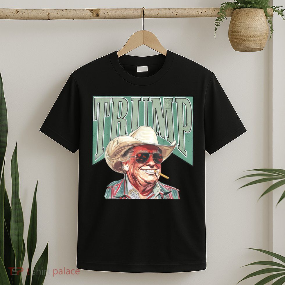 Trump Cowboy Western Make America Great T-Shirt