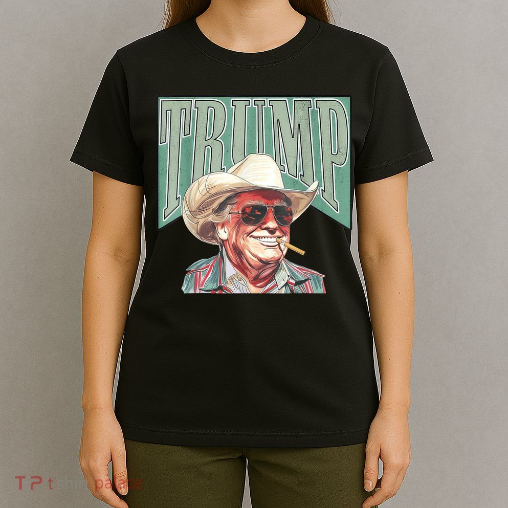 Trump Cowboy Western Make America Great T-Shirt