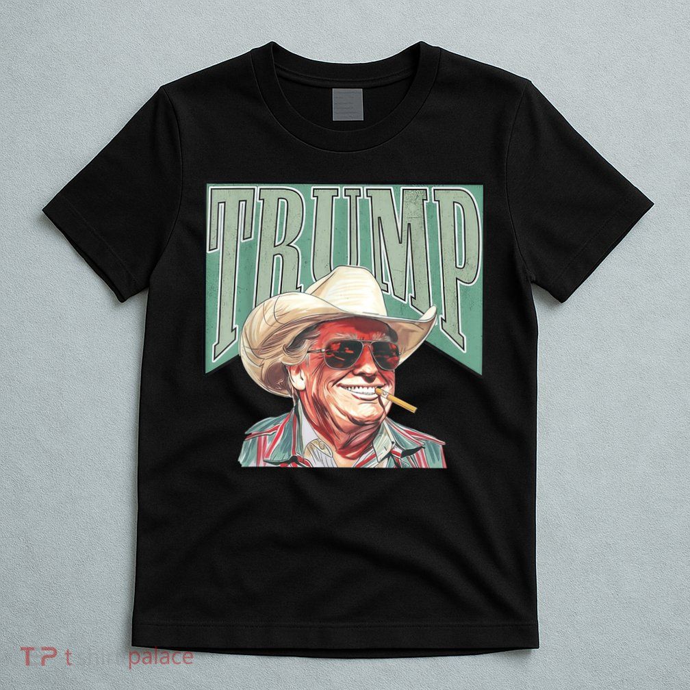Trump Cowboy Western Make America Great T-Shirt