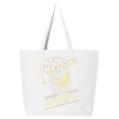 The Chicken Whisperer Funny Chicken Lover Farming 25L Jumbo Tote