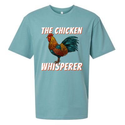 The Chicken Whisperer Funny Chicken Lover Chicken Farming Sueded Cloud Jersey T-Shirt