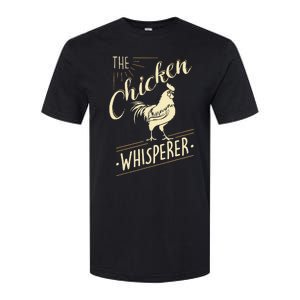 The Chicken Whisperer Funny Chicken Lover Farming Softstyle CVC T-Shirt