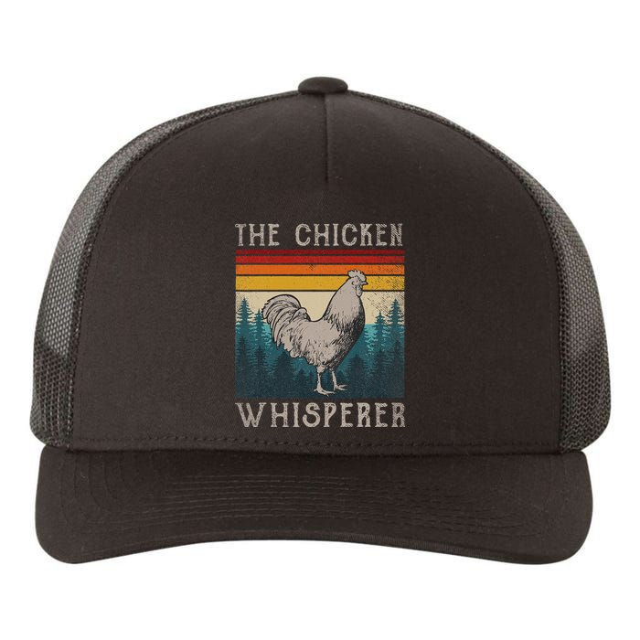 The Chicken Whisperer Funny Chicken Lover Farming Yupoong Adult 5-Panel Trucker Hat