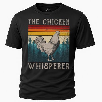 The Chicken Whisperer Funny Chicken Lover Farming Performance Shirt