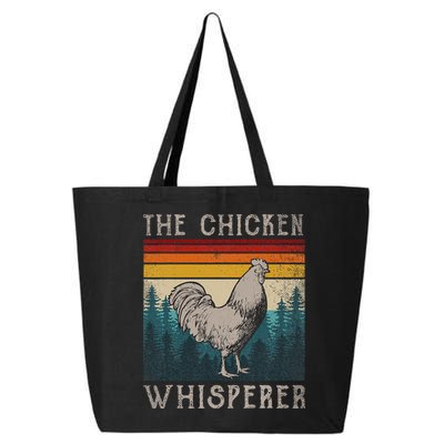 The Chicken Whisperer Funny Chicken Lover Farming 25L Jumbo Tote