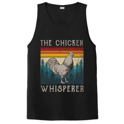 The Chicken Whisperer Funny Chicken Lover Farming PosiCharge Competitor Tank