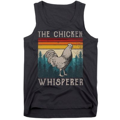 The Chicken Whisperer Funny Chicken Lover Farming Tank Top