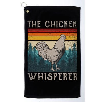 The Chicken Whisperer Funny Chicken Lover Farming Golf Towel