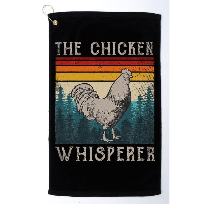 The Chicken Whisperer Funny Chicken Lover Farming Golf Towel