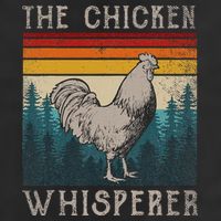 The Chicken Whisperer Funny Chicken Lover Farming Golf Towel