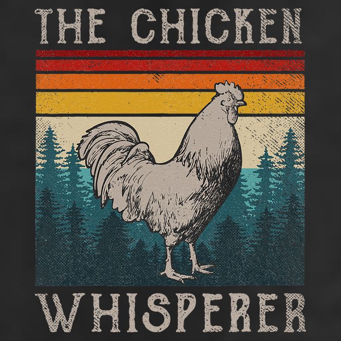 The Chicken Whisperer Funny Chicken Lover Farming Golf Towel