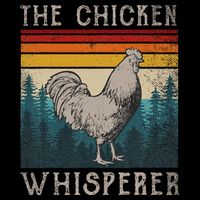 The Chicken Whisperer Funny Chicken Lover Farming Visor
