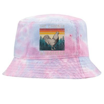 The Chicken Whisperer Funny Chicken Lover Farming Tie-Dyed Bucket Hat