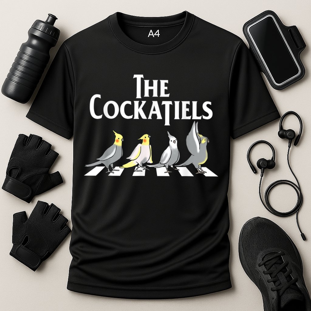 The Cockatiels Weiro Bird Quarrion Parrot Lover Cooling Performance Crew T-Shirt