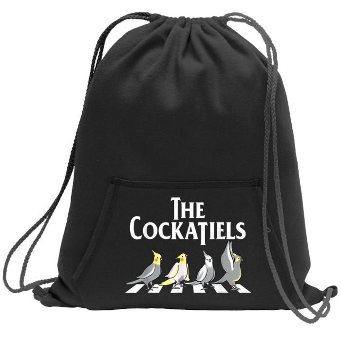 The Cockatiels Weiro Bird Quarrion Parrot Lover Sweatshirt Cinch Pack Bag