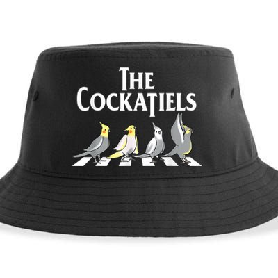 The Cockatiels Weiro Bird Quarrion Parrot Lover Sustainable Bucket Hat