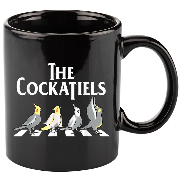 The Cockatiels Weiro Bird Quarrion Parrot Lover 11oz C Handle Ceramic Mug