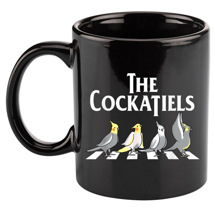 The Cockatiels Weiro Bird Quarrion Parrot Lover 11oz C Handle Ceramic Mug