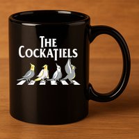 The Cockatiels Weiro Bird Quarrion Parrot Lover 11oz C Handle Ceramic Mug