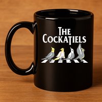 The Cockatiels Weiro Bird Quarrion Parrot Lover 11oz C Handle Ceramic Mug