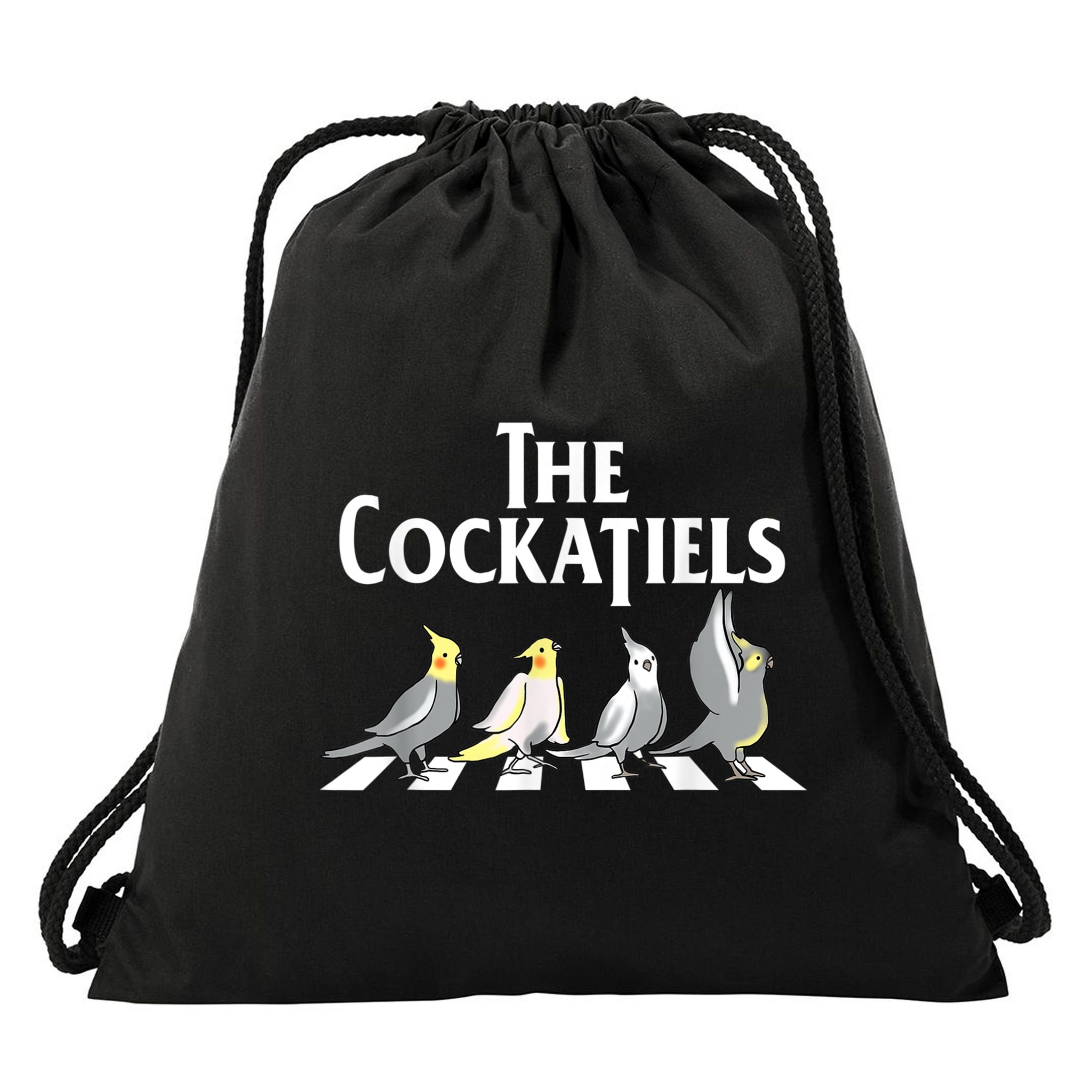The Cockatiels Weiro Bird Quarrion Parrot Lover Drawstring Bag
