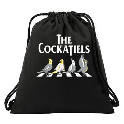 The Cockatiels Weiro Bird Quarrion Parrot Lover Drawstring Bag