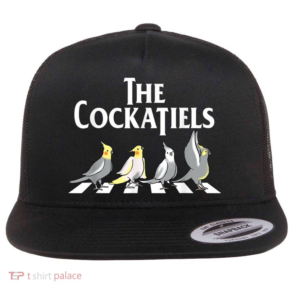 The Cockatiels Weiro Bird Quarrion Parrot Lover Flatbill Hat