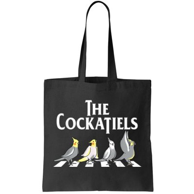 The Cockatiels Weiro Bird Quarrion Parrot Lover Tote Bag