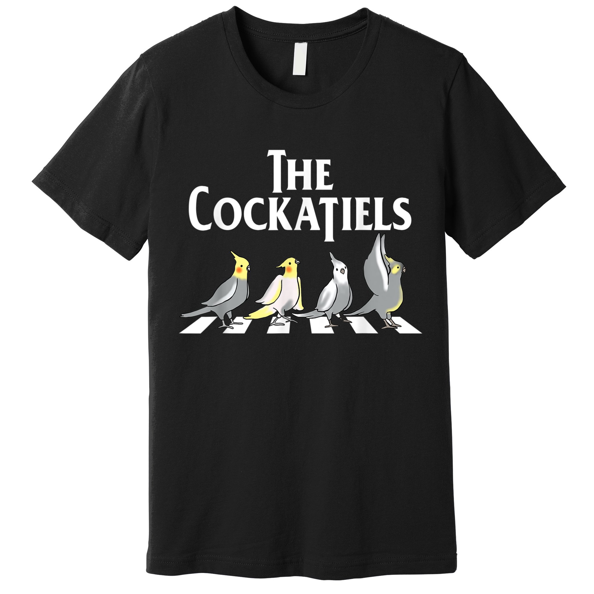 The Cockatiels Weiro Bird Quarrion Parrot Lover Premium T-Shirt