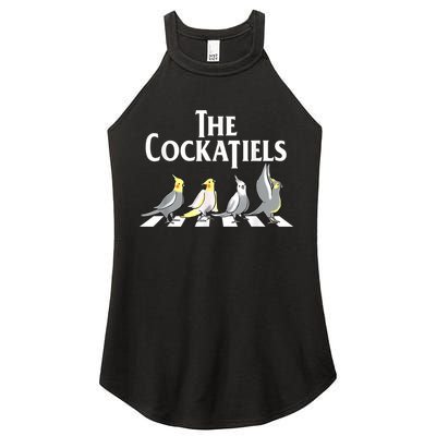 The Cockatiels Weiro Bird Quarrion Parrot Lover Women's Perfect Tri Rocker Tank