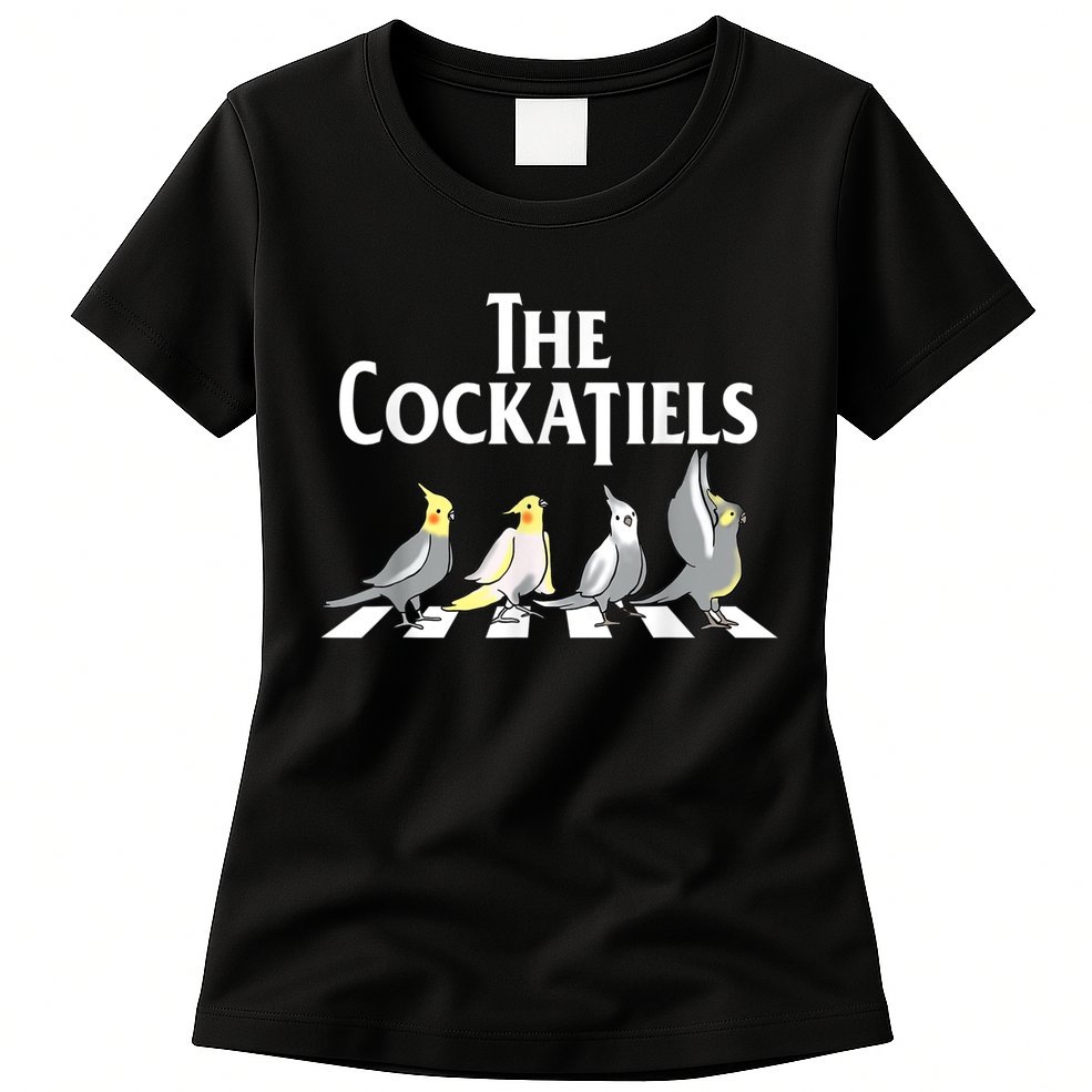 The Cockatiels Weiro Bird Quarrion Parrot Lover Womens T-Shirt