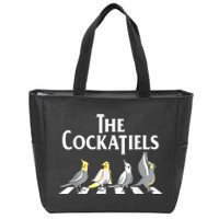 The Cockatiels Weiro Bird Quarrion Parrot Lover Zip Tote Bag