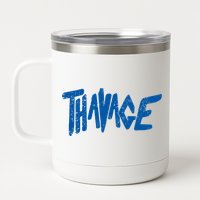 Thavage Classic Workout Outfit 12 oz Stainless Steel Tumbler Cup