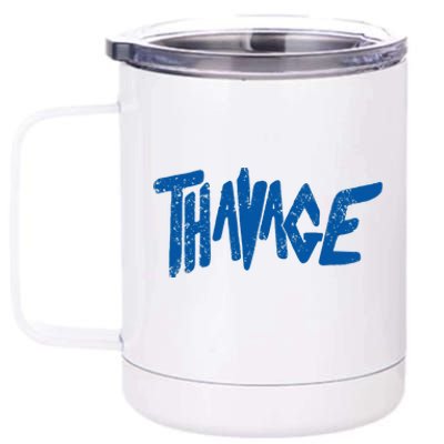 Thavage Classic Workout Outfit 12 oz Stainless Steel Tumbler Cup