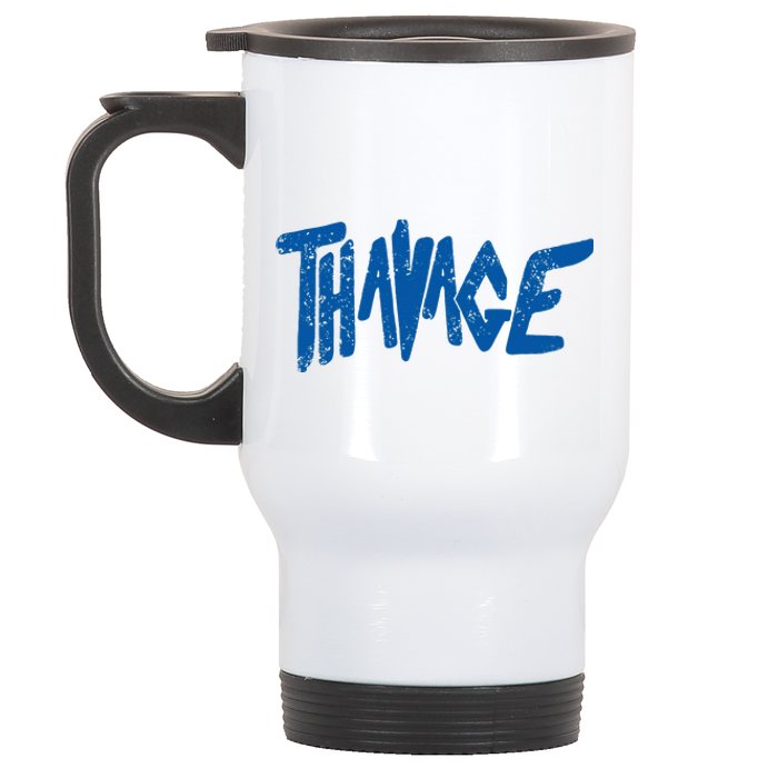 Thavage Classic Workout Outfit Stainless Steel Travel Mug