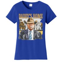 Trump Cowboy Western DaddyS Home Maga Take America Back Women's T-Shirt