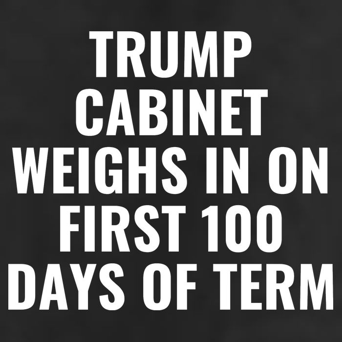 Trump Cabinet Weighs In On First 100 Days Of Term Beanie