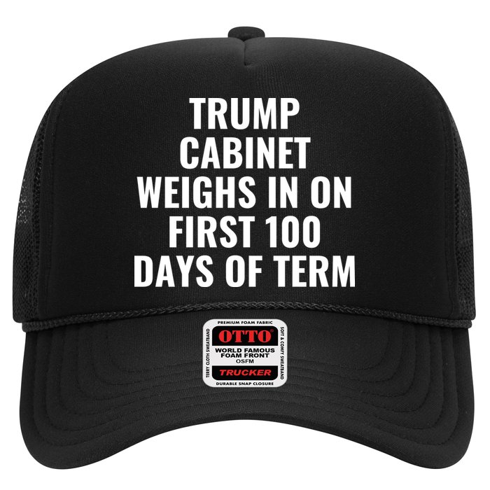 Trump Cabinet Weighs In On First 100 Days Of Term Hat