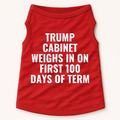 Trump Cabinet Weighs In On First 100 Days Of Term Doggie Tank