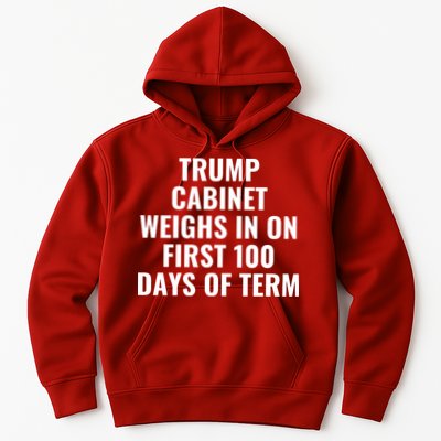 Trump Cabinet Weighs In On First 100 Days Of Term Hoodie