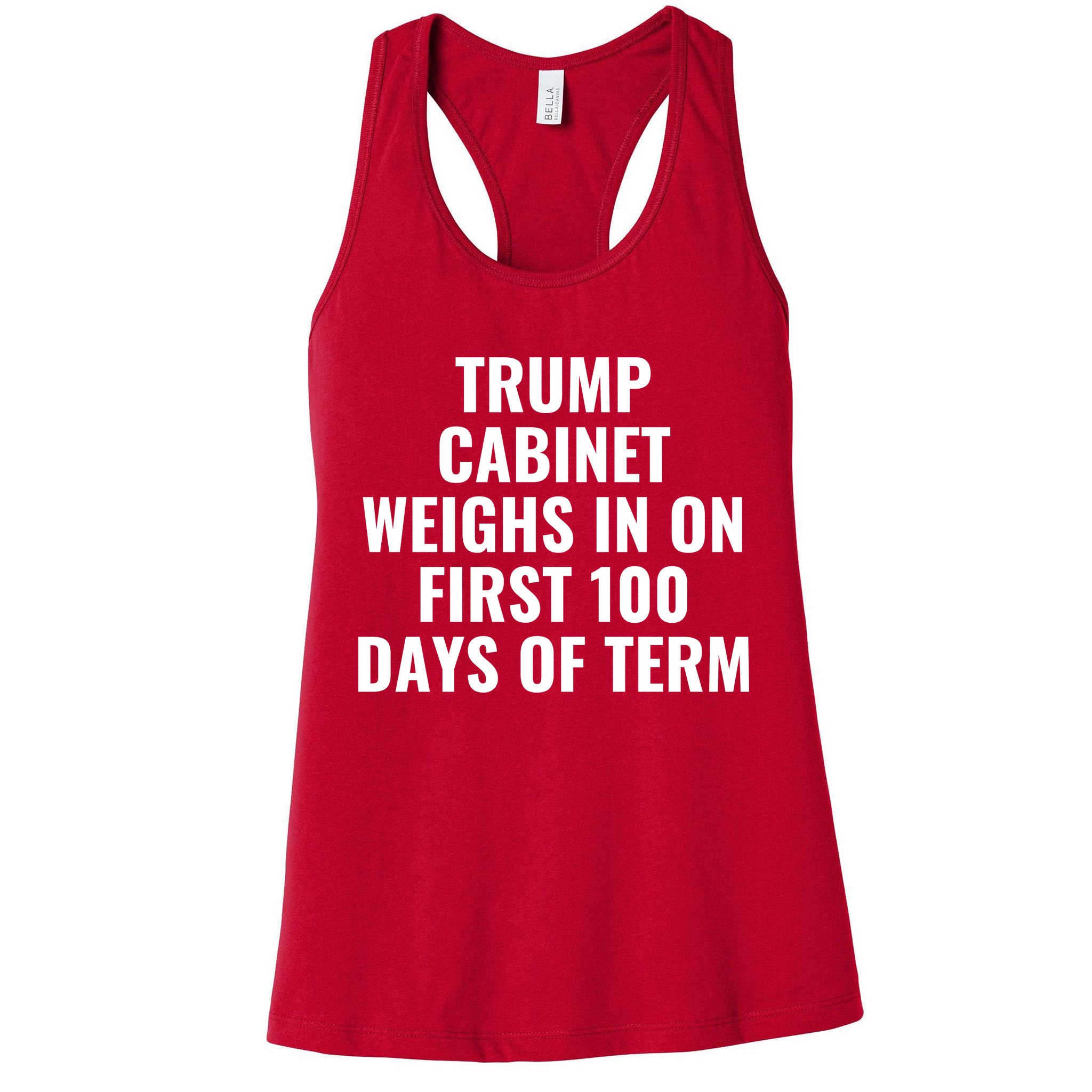 Trump Cabinet Weighs In On First 100 Days Of Term Womens Tank Top