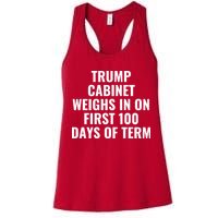 Trump Cabinet Weighs In On First 100 Days Of Term Womens Tank Top